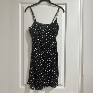 Bershka Polka Dot Mini Dress | Size Small